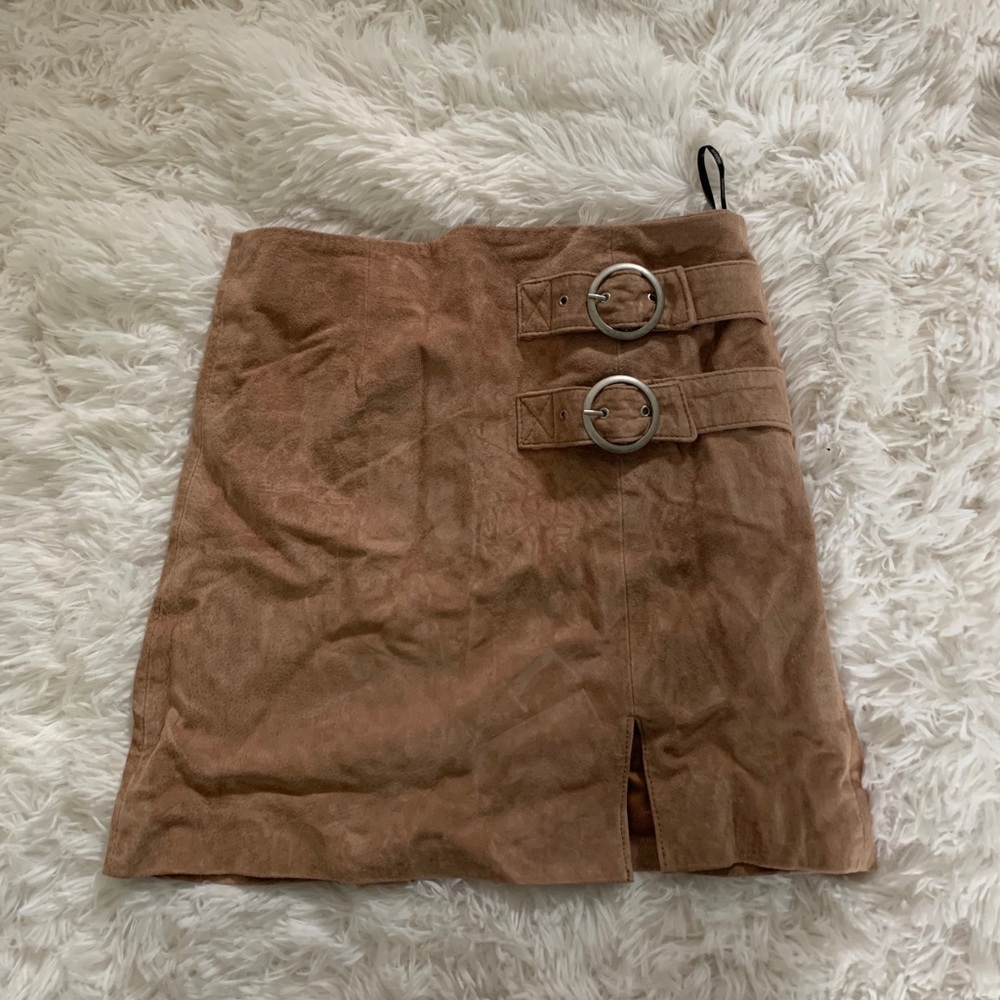 Blank NYC suede skirt